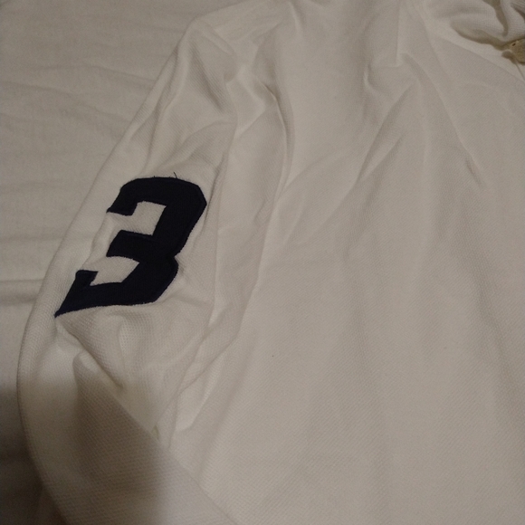 Polo Ralph Lauren White Big Pony Hooded Polo Parka Pullover Shirt - Picture 6 of 16